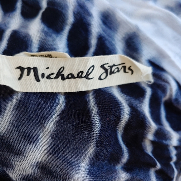 ✨So Beautiful✨Michael Stars Alligator Tie Dye Scarf/Wrap/Sarong OS - Picture 9 of 9